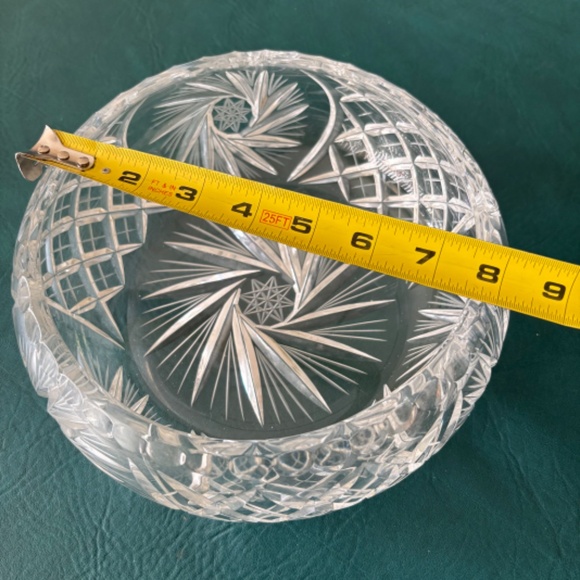 Vintage Birks pinwheel large crystal bowl mint condition - Picture 4 of 8